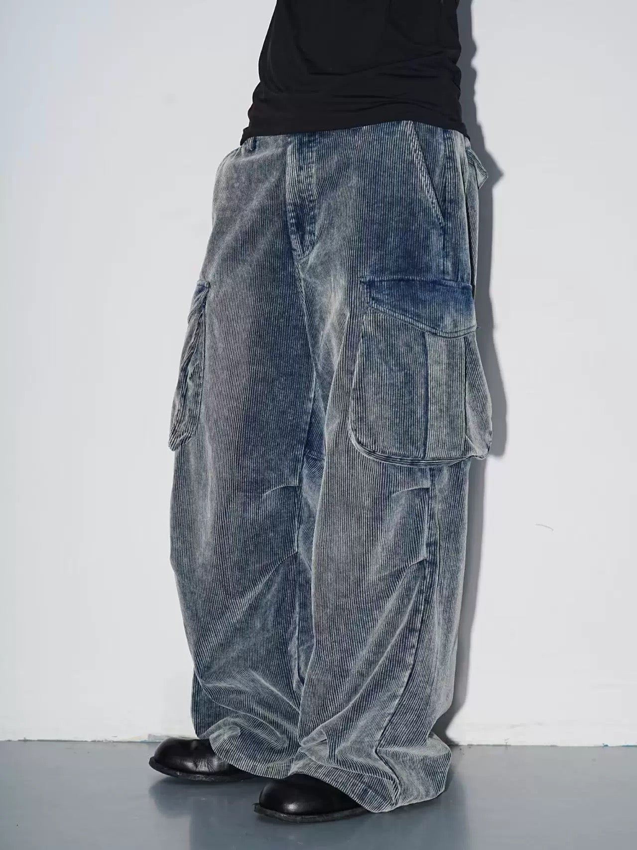 Corduroy Wide Pants
