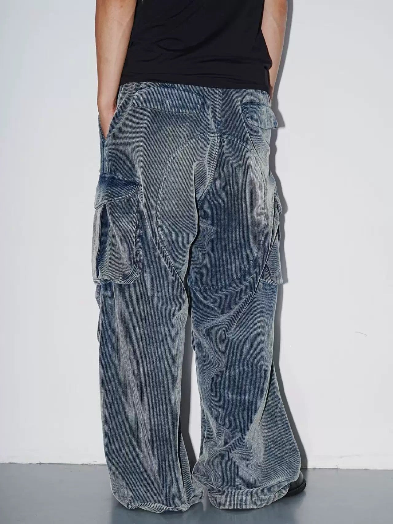 Corduroy Wide Pants