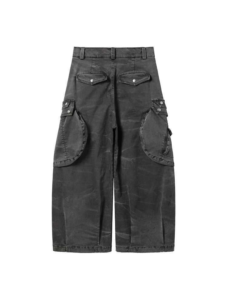 Water Ripple Cargo Pants