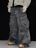 Water Ripple Cargo Pants
