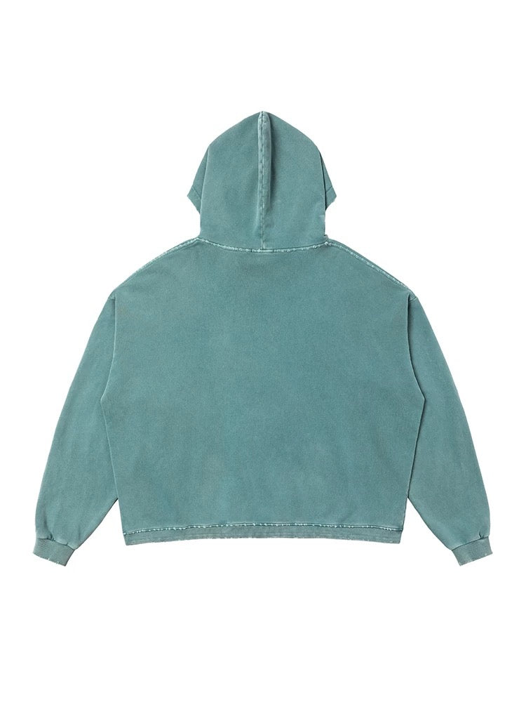 Distressed Graffiti Hoodie