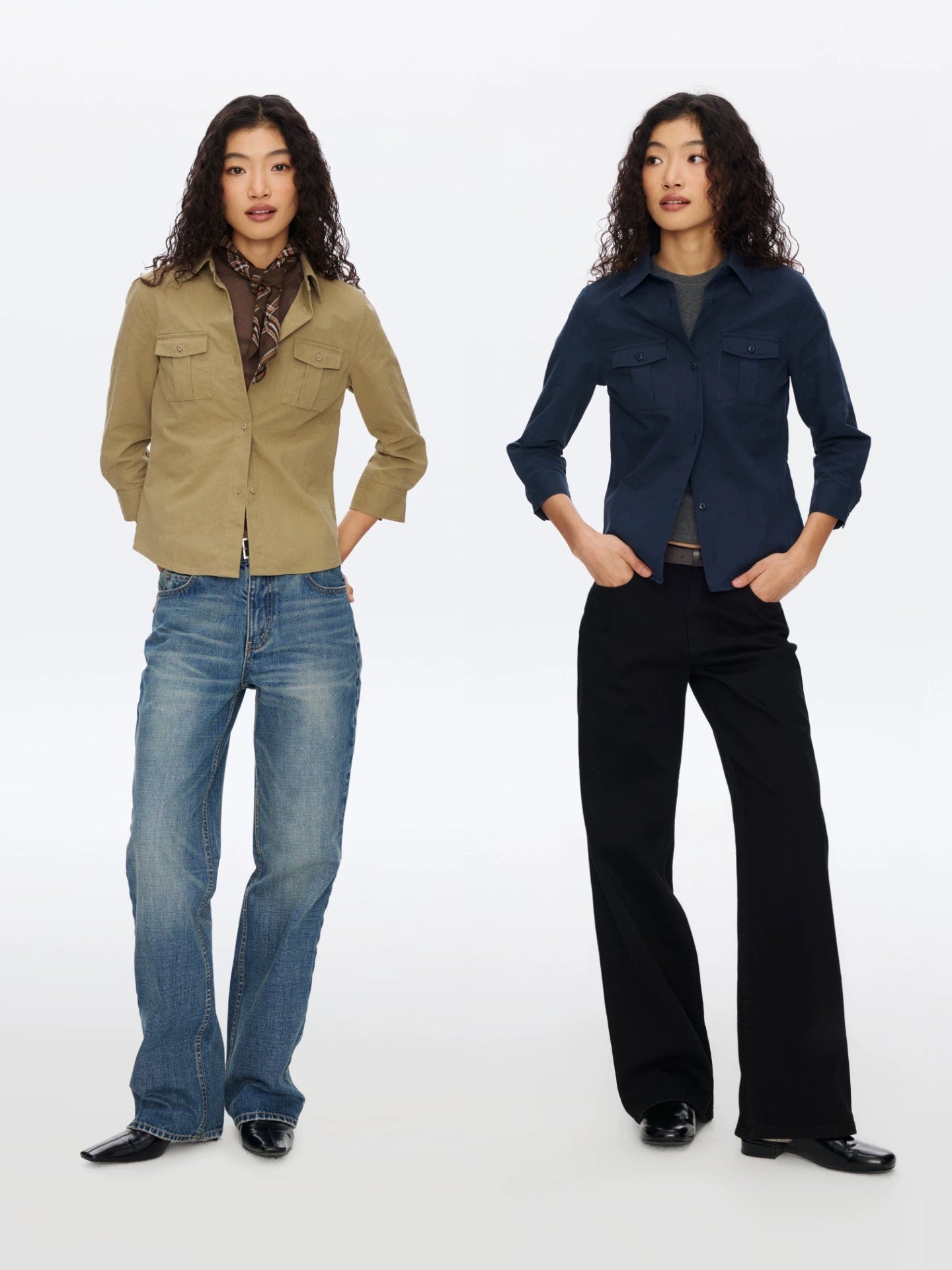 Slim Fit Utility Shirt
