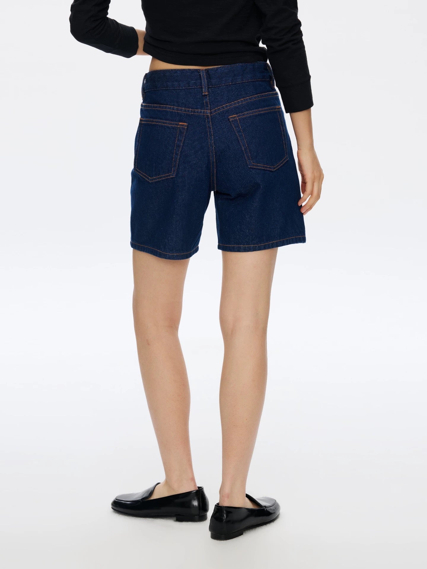 Vintage Blue Denim Shorts