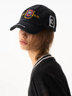 Washed Badge Baseball Cap